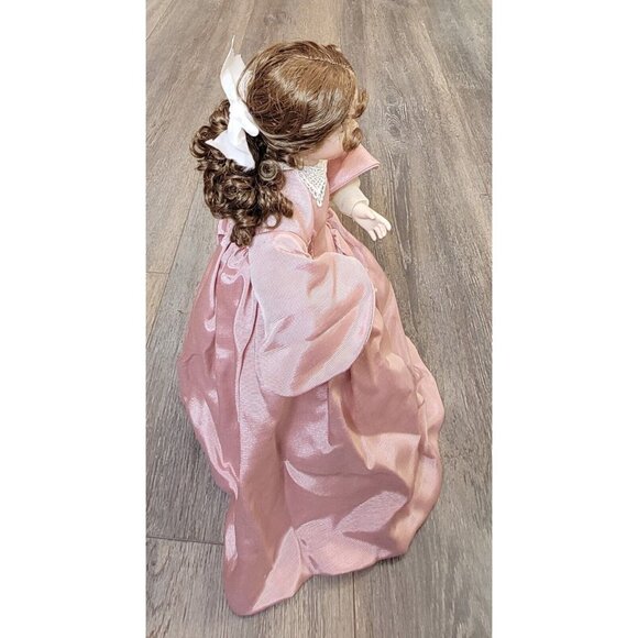 Ashton Drake Galleries Meg Porcelain Doll Little Women Artist Wendy Lawton 7096C - Picture 6 of 11